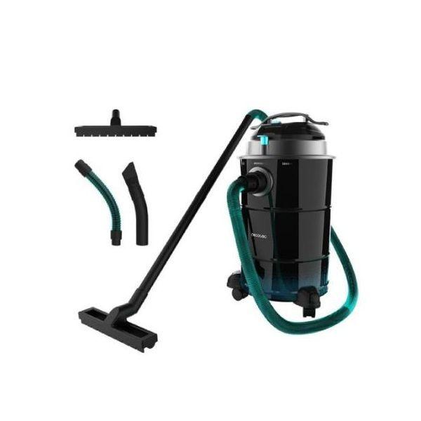 Aspirador de Cinzas CECOTEC Conga Ash 6000 EasyGo Home XL (1500 AW - 30 L - Sem saco - Preto e Turquesa) — miniatura 2