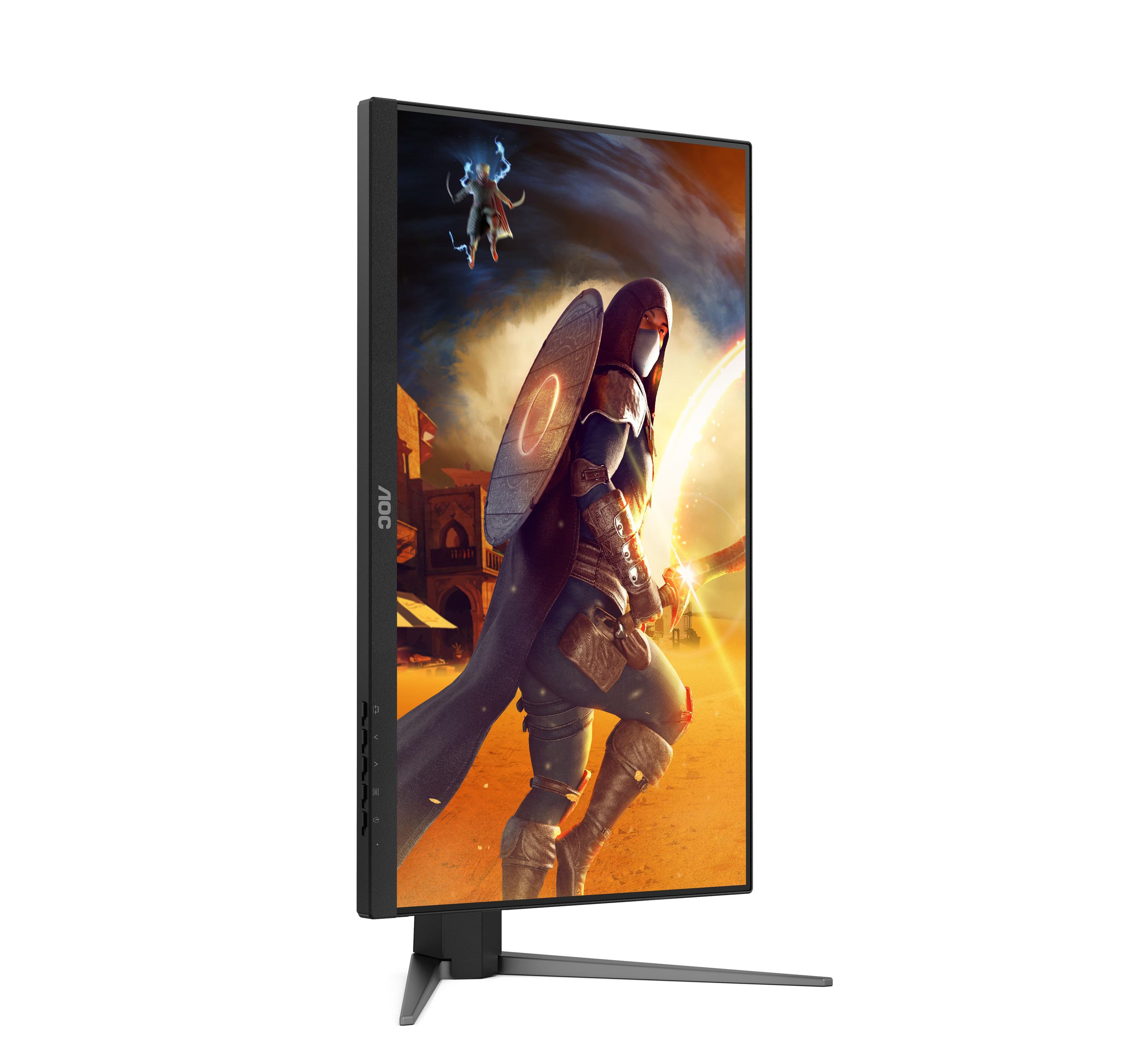 Monitor AOC 24G4HA (23,8" - Fast IPS - 200 Hz - Preto e Vermelho) — miniatura 11