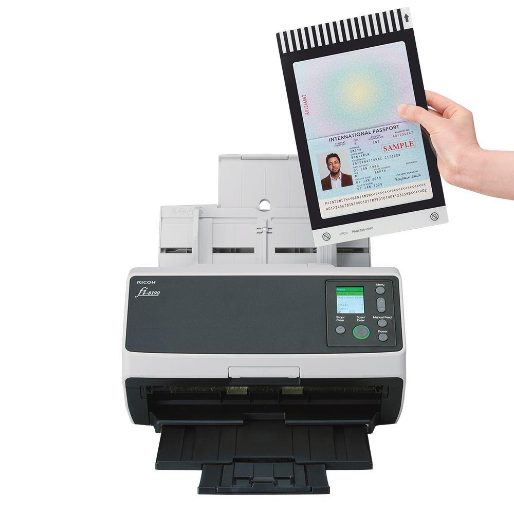 Scanner de Documentos FUJITSU fi-8190 (3.2 Gen 1 - Preto e Cinzento) — miniatura 5