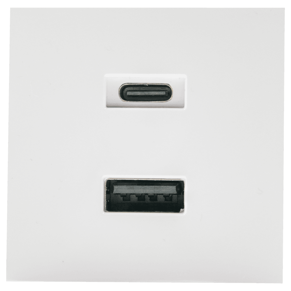 Carregador USB SHELLY SH-WALL-DISPLAY-USB-W (20 W - Branco), miniatura 3