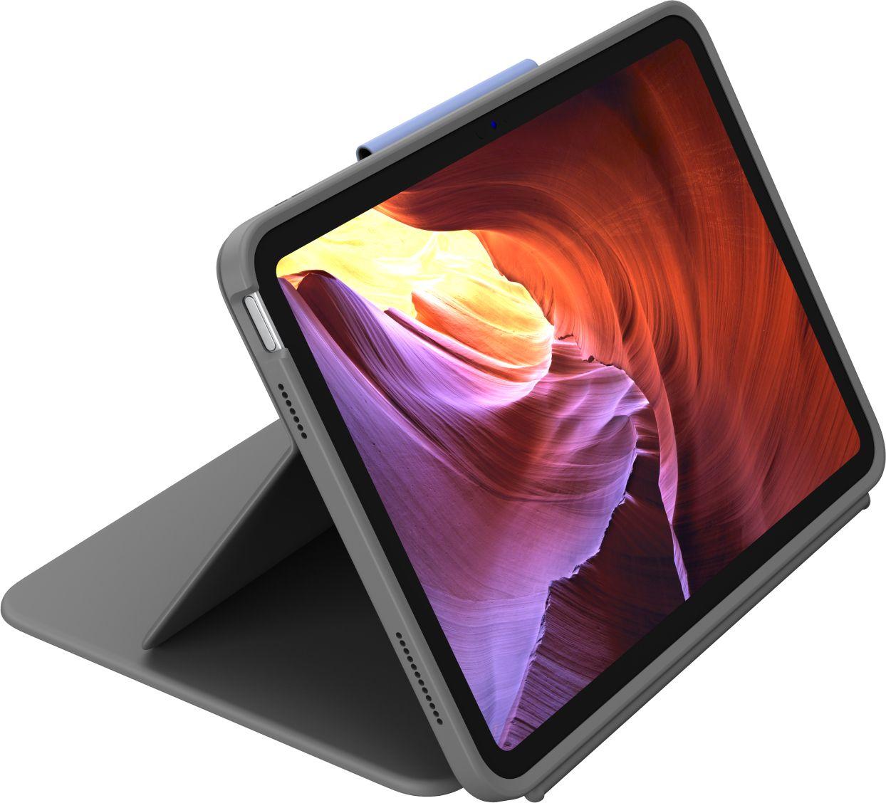 Teclado com Capa LOGITECH Rugged Folio para iPad 10.ª Geração (Acoplamento - Apple - Grafite) — miniatura 5