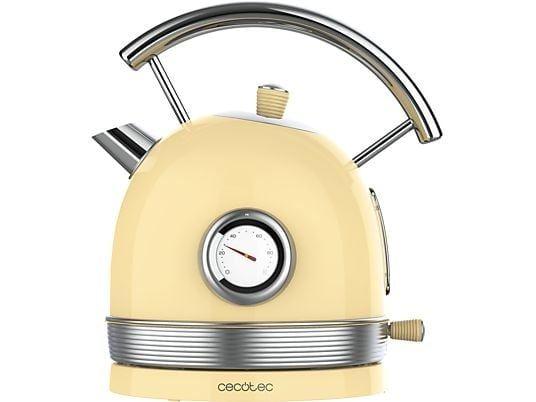 Jarro Elétrico CECOTEC THERM420 (2200 W - 1,8 l - Aço inoxidável - Amarelo)