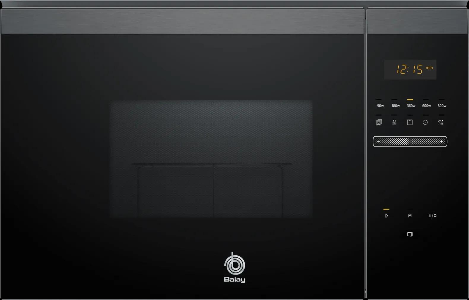 Micro-ondas Encastre BALAY 3CG4175G3 (900 W - 1200 W - 25 L - Grafite)