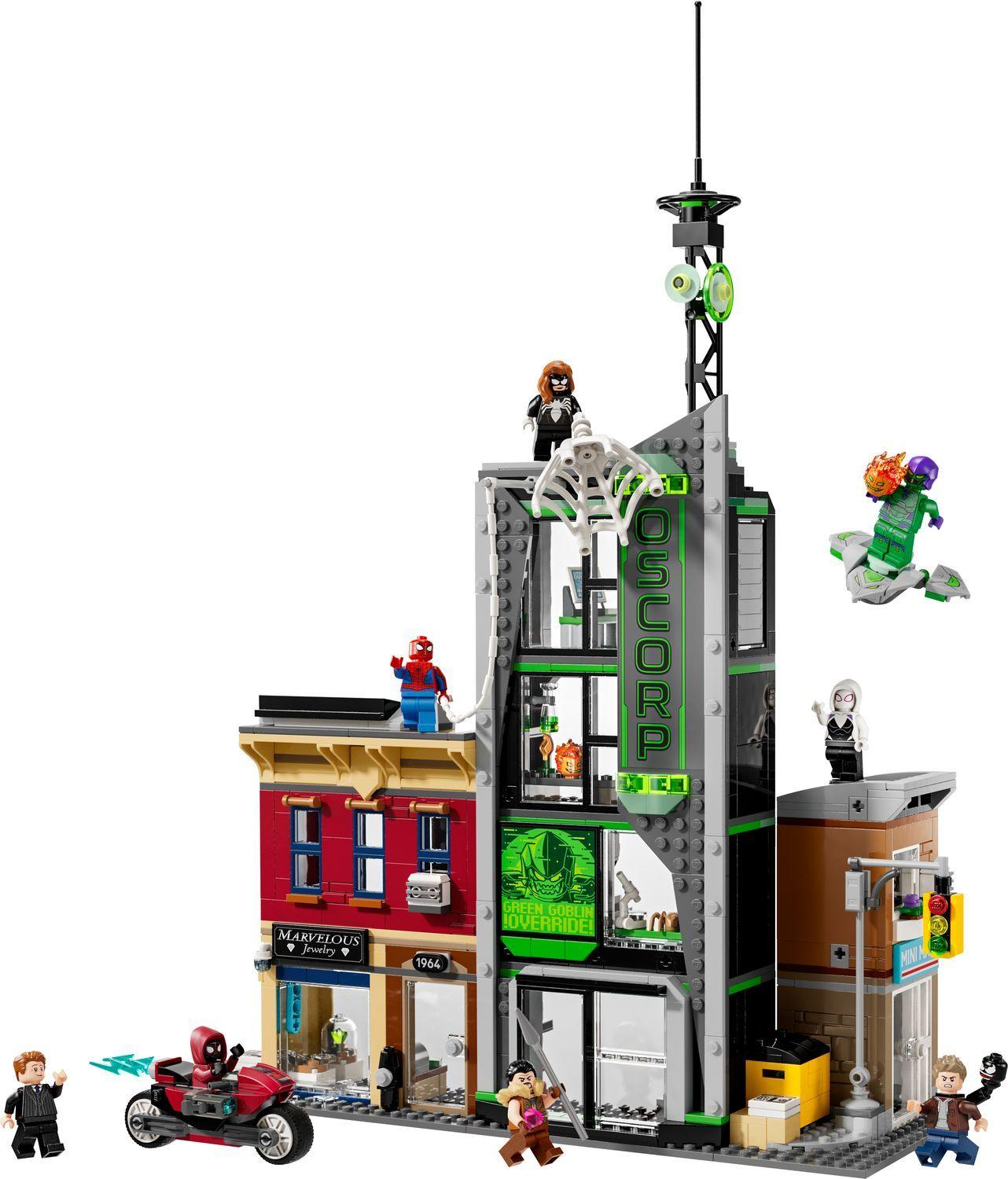 LEGO 76324 Marvel Super Heroes Spider-Man contra Oscorp (10+ anos - 808 peças)