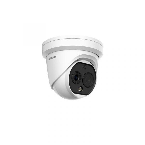 Câmara Térmica IP Dupla HIKVISION DS-2TD1228T-3/QA(B) (2688 × 1520 pixels - Teto ou parede - 12 V DC ou PoE), miniatura 3