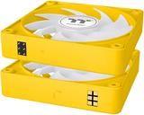 Kit de Ventoinhas para Caixa PC THERMALTAKE CT120 EX ARGB Sync Bumblebee (ARGB multicolor - Amarelo)
