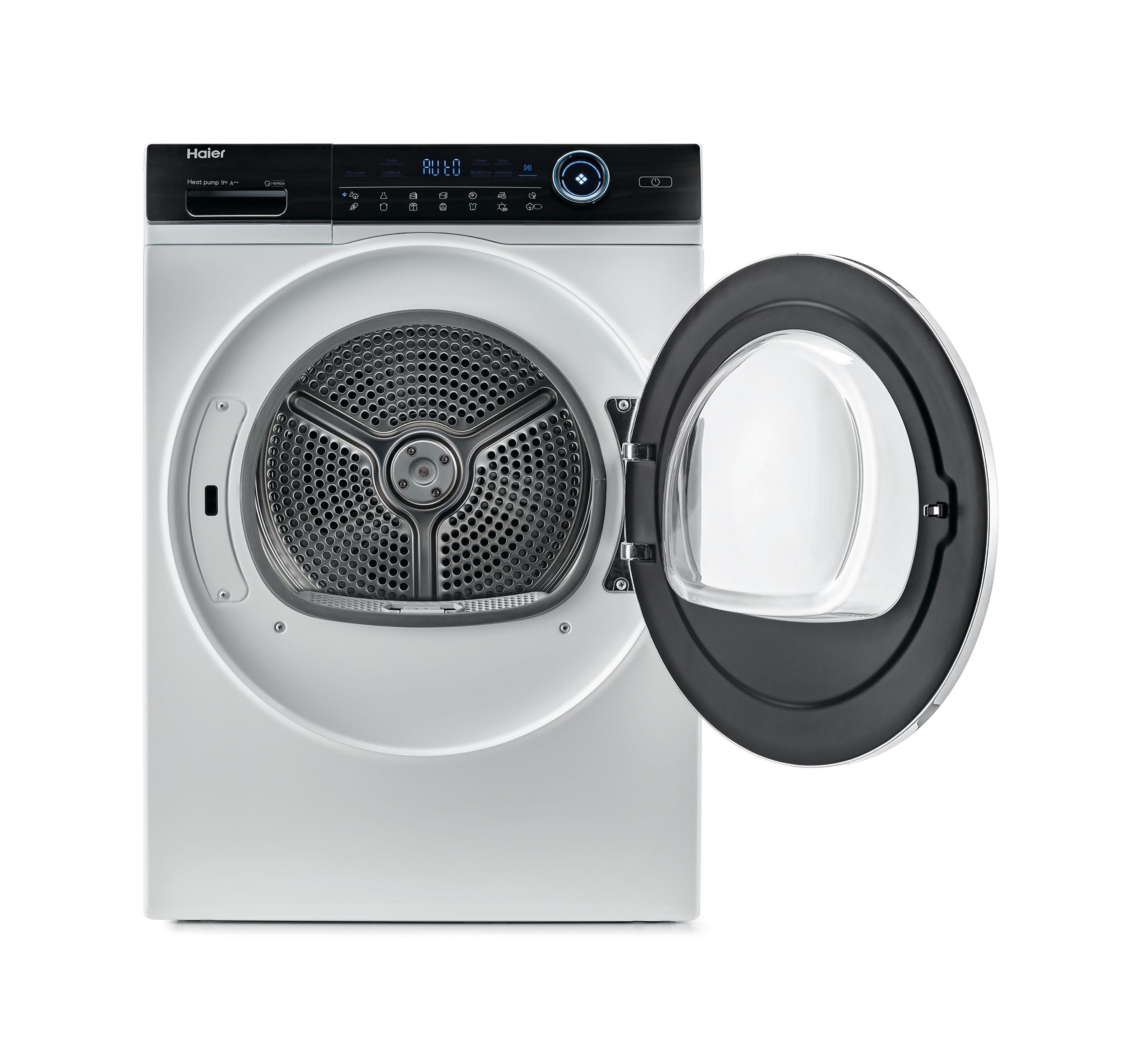 Máquina de Secar Roupa Independente HAIER HD90-A3979-S (9 kg - Bomba de calor - Direita - Branco) — miniatura 2