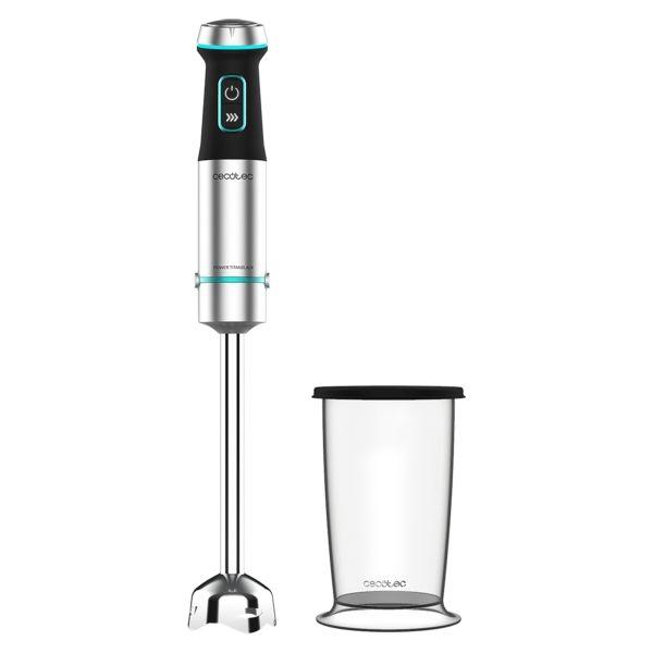 Varinha Mágica CECOTEC Power TitanBlack 1200 XL (1200 W - Altura 48 cm - Preto e Prateado)