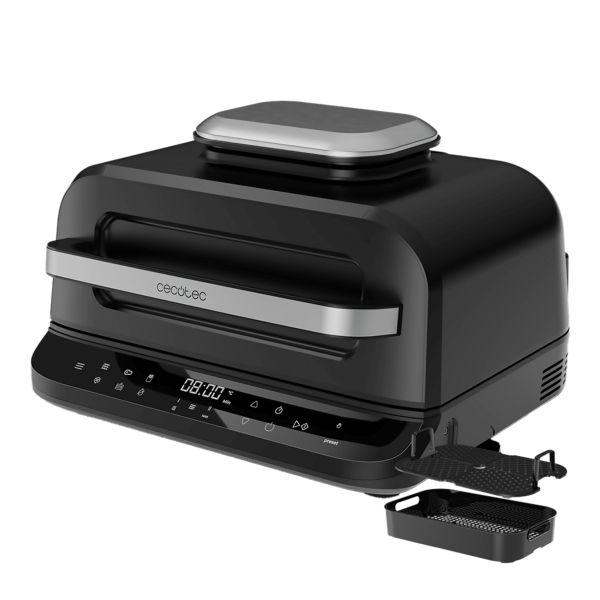Fritadeira a Ar Quente CECOTEC Cecofry FireDome 6000 (2400 W - 260 °C - Toque - Preto)