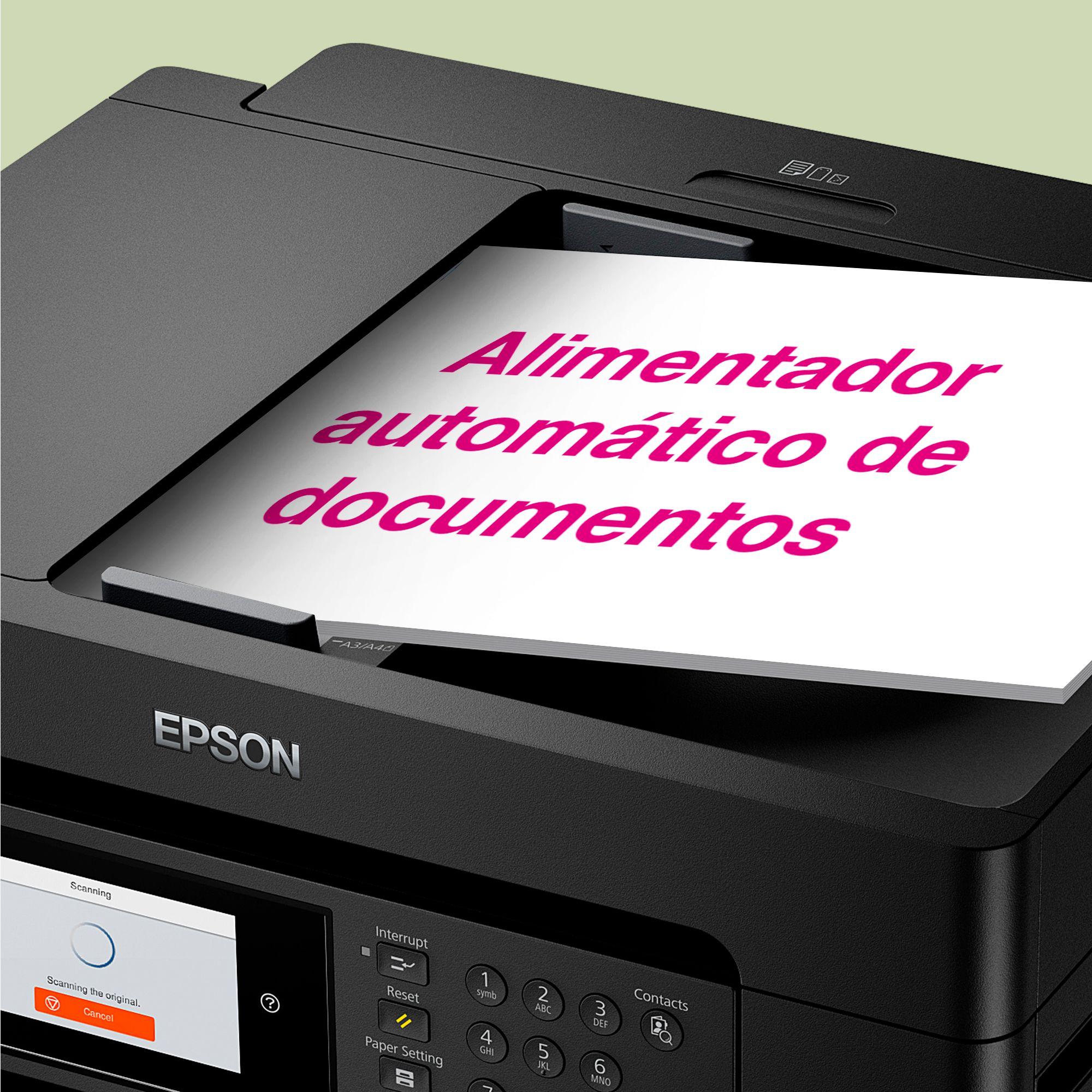 Impressora Multifunções EPSON WorkForce WF-7840DTWF (A3 - Impressão a cores - 550 folhas - Preto) — miniatura 4