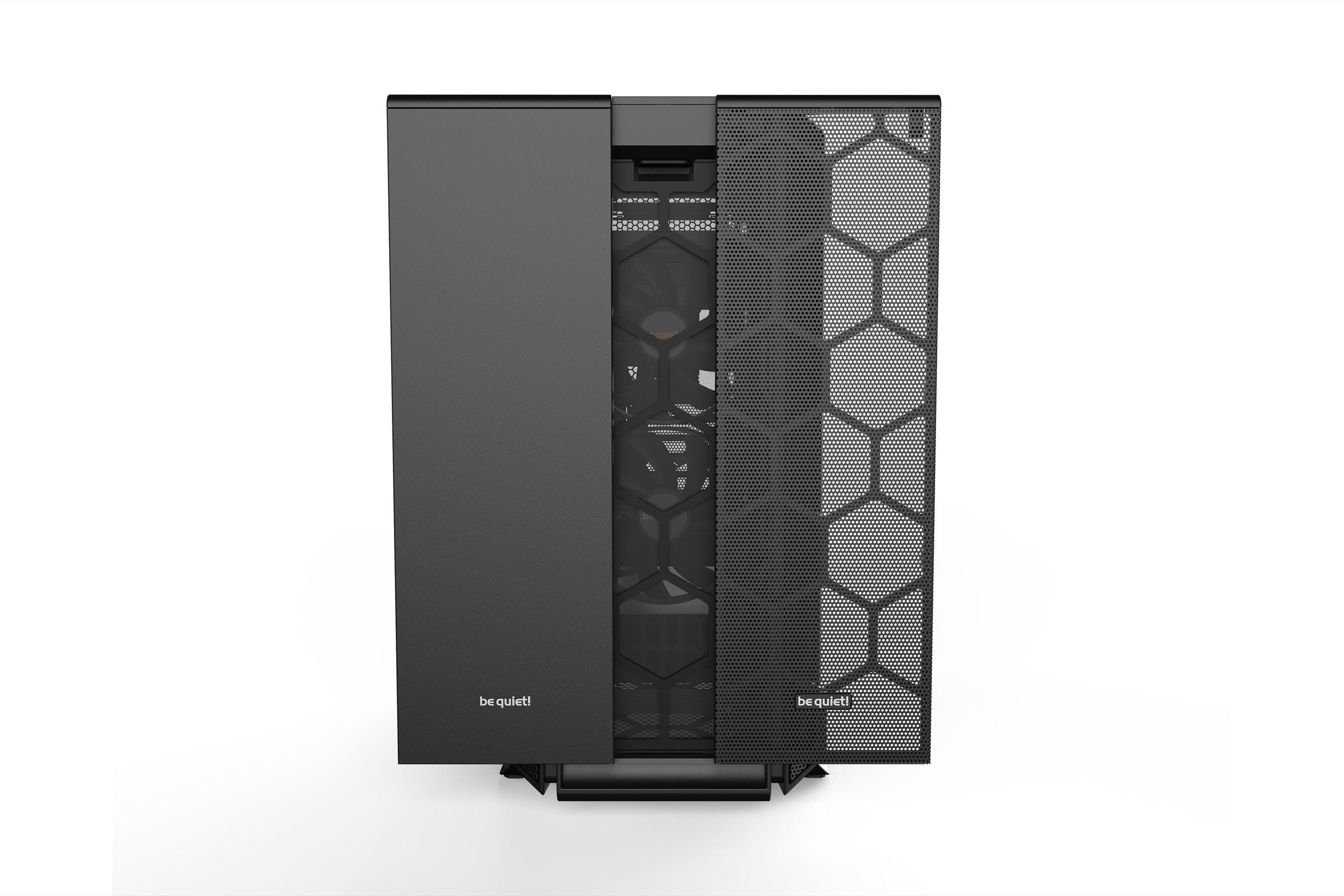 Caixa PC Extended-ATX BE QUIET! Silent Base 802 (Midi Tower - EATX, Mini-ITX, ATX, micro-ATX - 18,5 cm - Preto) — miniatura 3