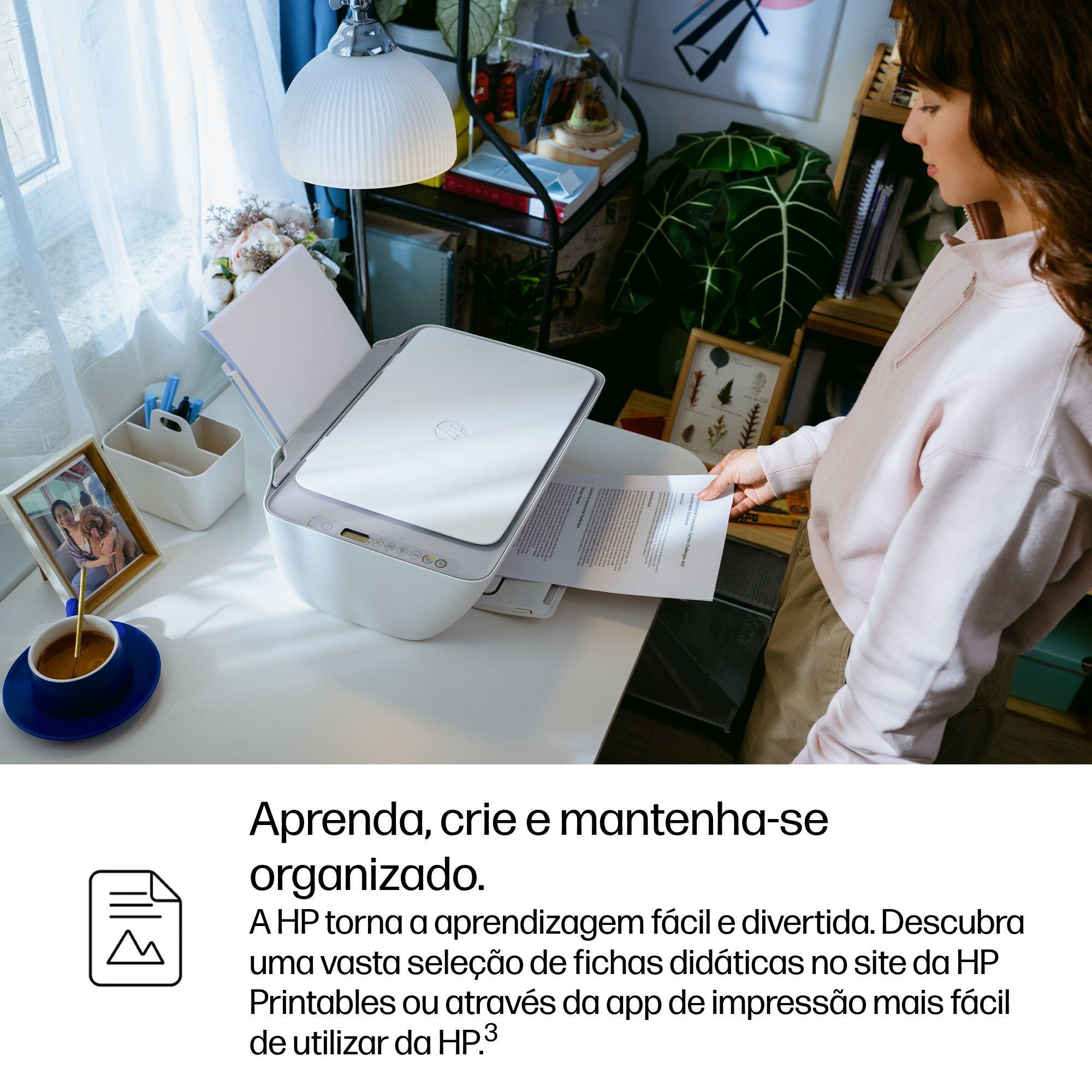 Impressora Multifunções HP DeskJet 2922 (A4 - Impressão a cores - 60 folhas - Branco), miniatura 17