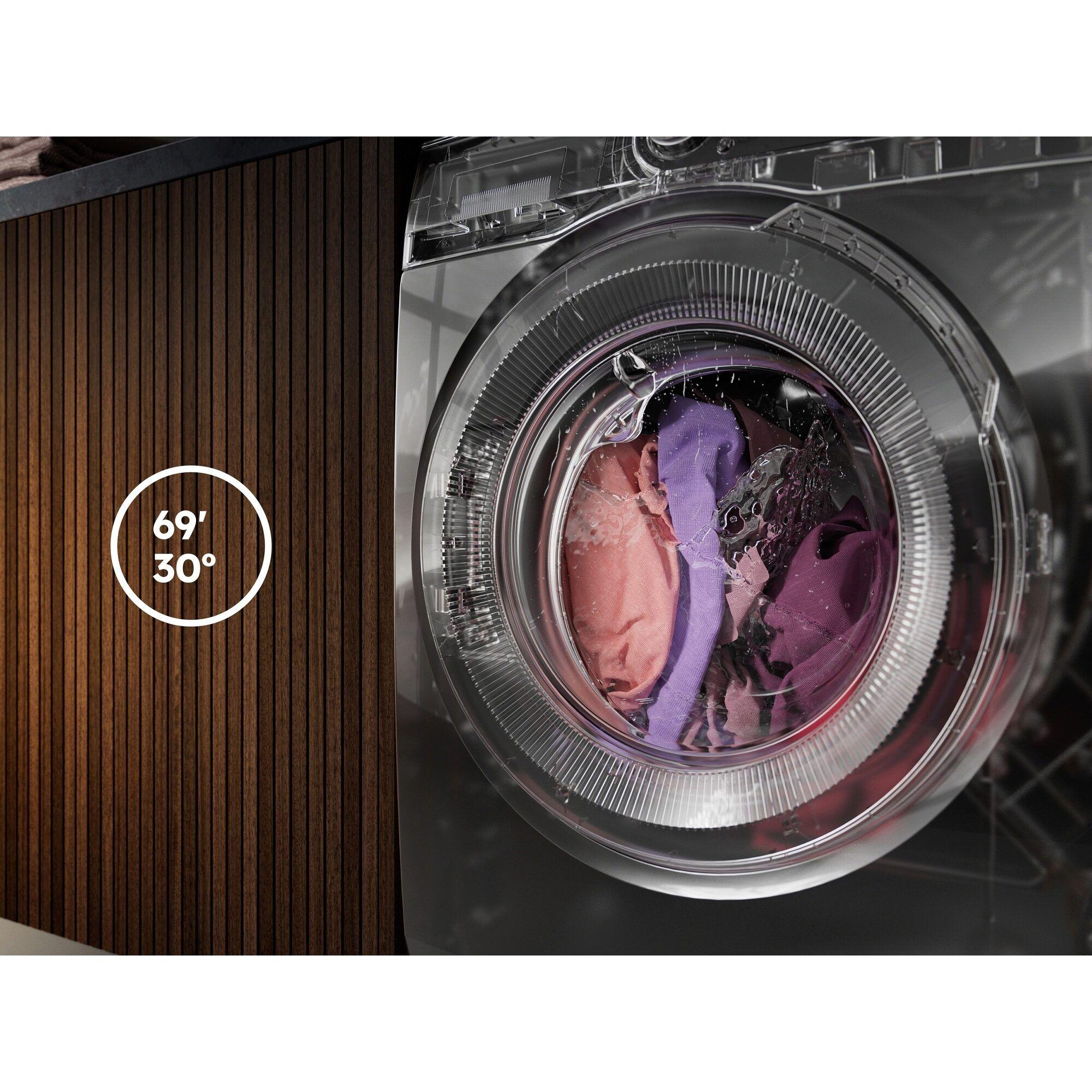 Máquina de Lavar e Secar Roupa Independente AEG LWR7316O4B (B - 10 kg - 6 kg - Branco), miniatura 5