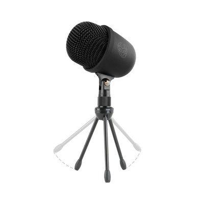 Microfone KROM Kimu Pro (Micrófono para PC - Com fios - USB - Preto)