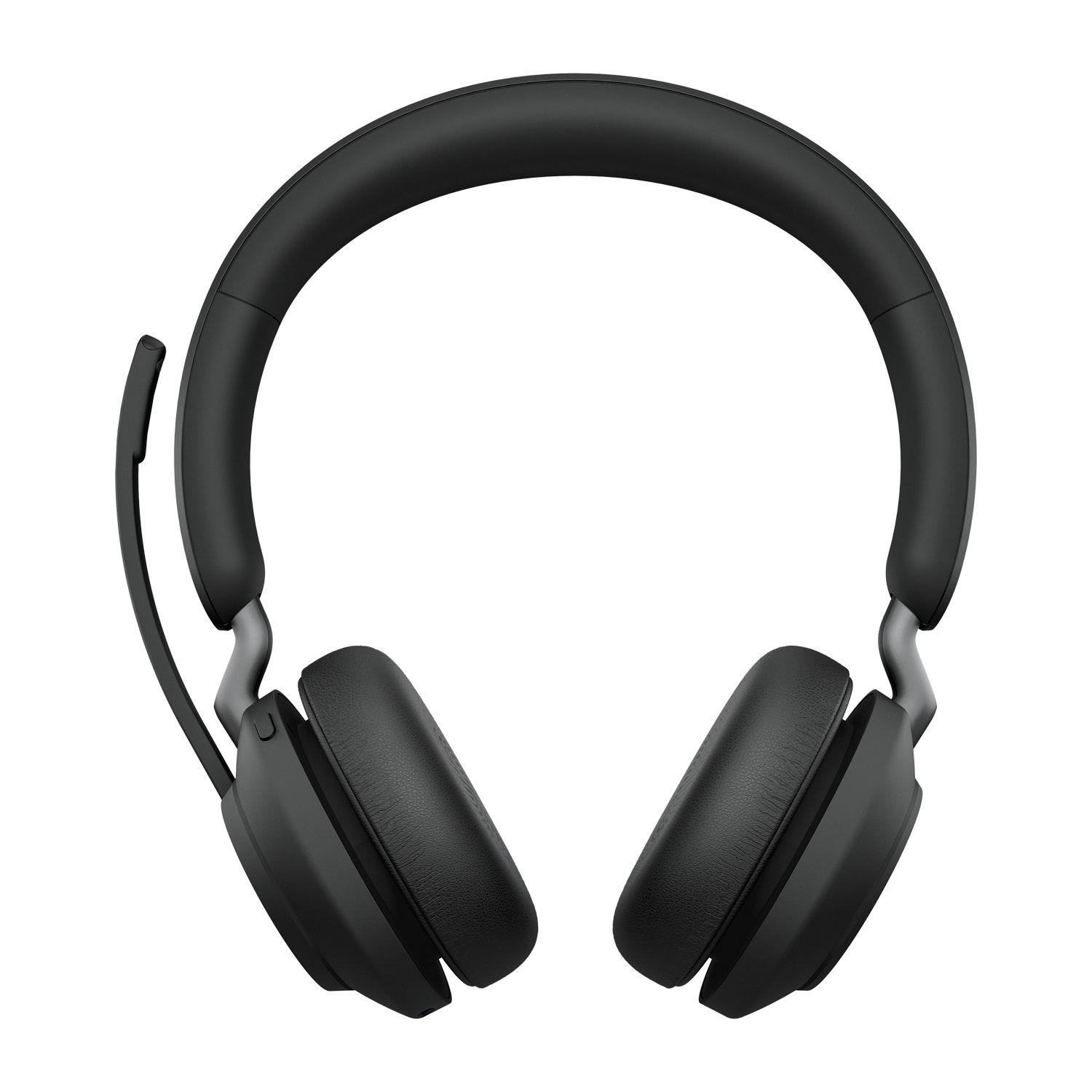 Headset JABRA Evolve2 65 UC Stereo (Binaural - Sem fios - Sobre a orelha - Preto)