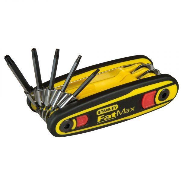 Conjunto de Chaves Hexagonais STANLEY FatMax 0-97-552 (Preto e Amarelo)