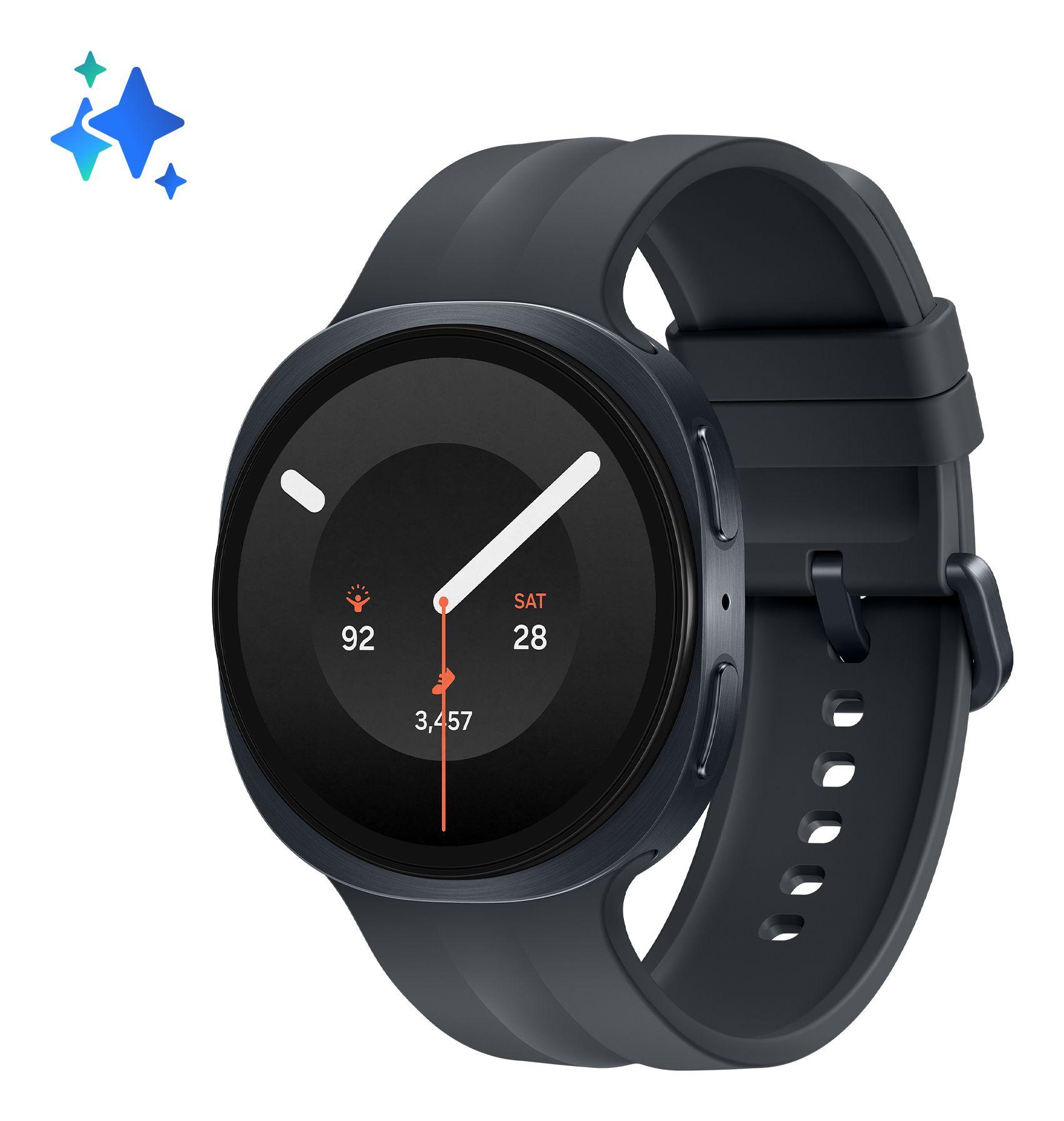 Relógio Inteligente SAMSUNG Galaxy Watch9 (Redondo - Wear OS - Snapdragon SW6100 Wear Elite - Grafite)