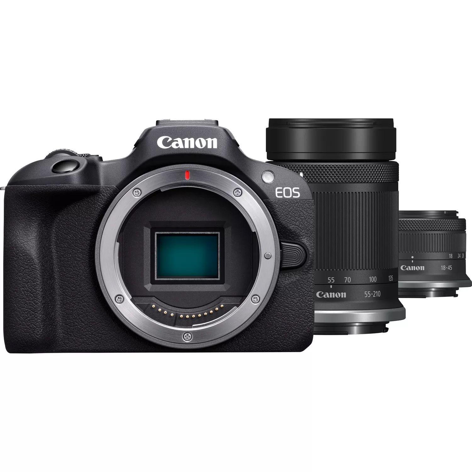 Máquina Fotográfica Mirrorless CANON EOS R100 (1040000 dot - Preto)