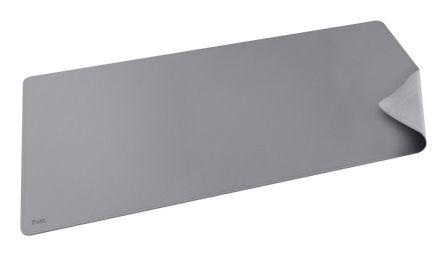 Tapete de Secretária TRUST Benya XXL (Policloreto de vinil - 2 mm - Cinzento)