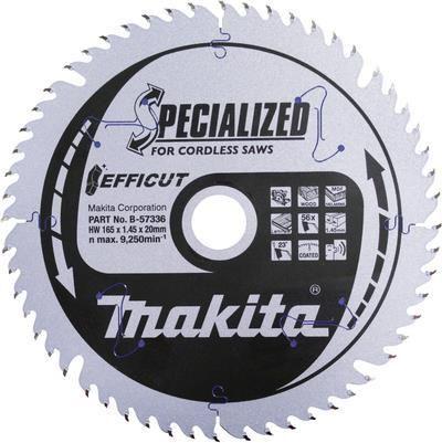 Disco de Serra Circular MAKITA B-62985 EFFICUT (TCT - Prateado), imagem 1