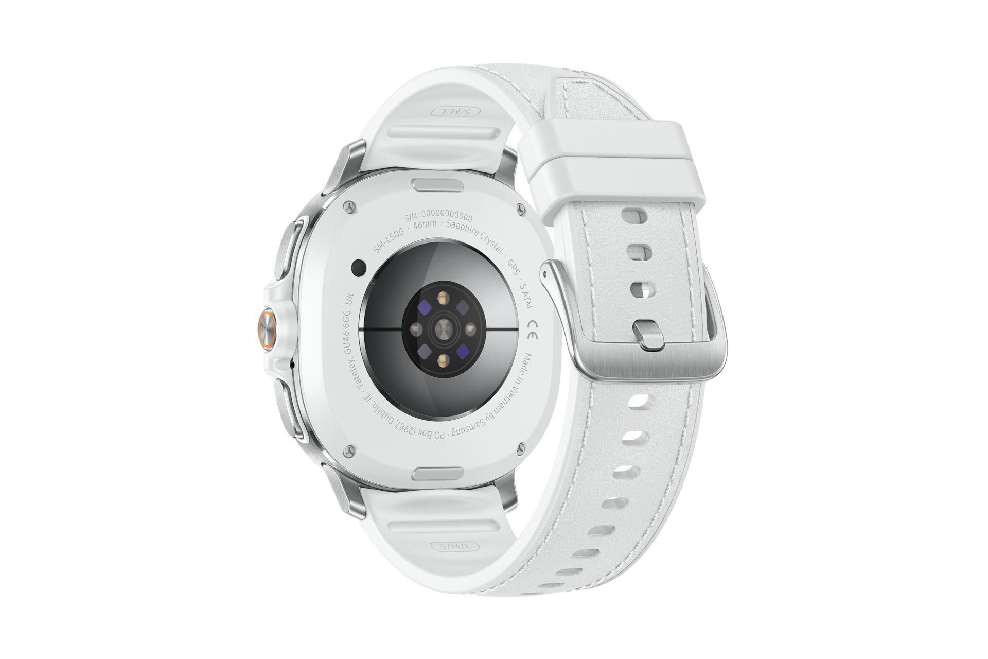 Smartwatch SAMSUNG Galaxy Watch8 Classic 46 mm Bluetooth (2000MB/64GB - 1,3" - Branco) — miniatura 4