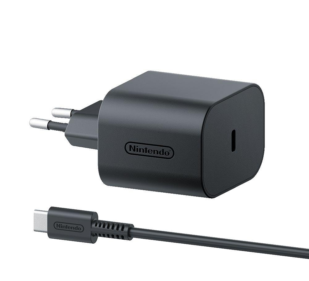 Carregador de Corrente NINTENDO 10015096 Switch 2 (Preto)