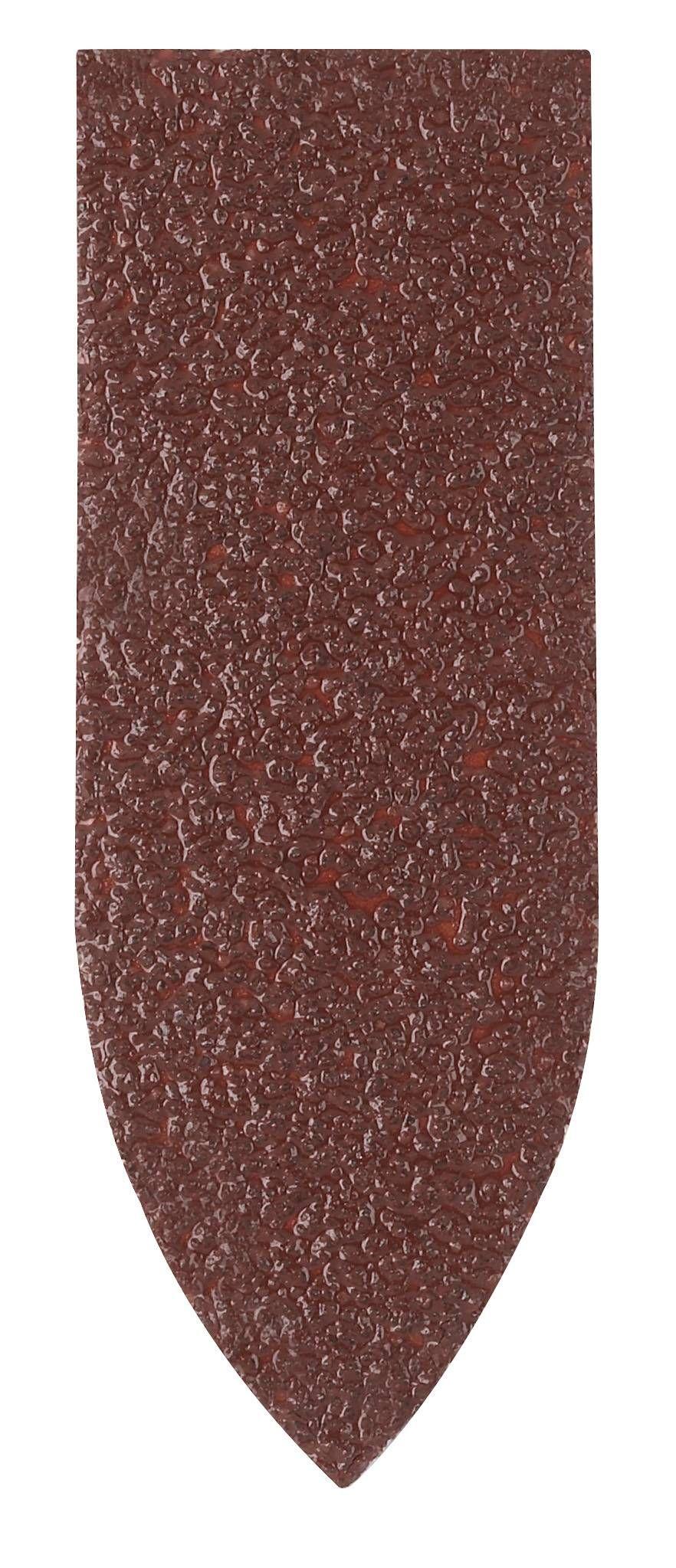 Folhas Abrasivas Delta BOSCH 2609256A38 (Grão 80 - Canto 32 mm - 5 Unidades)