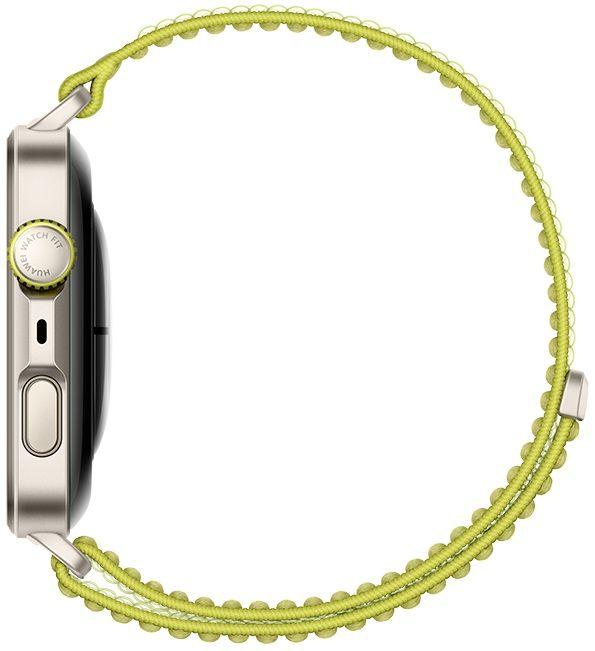 Smartwatch HUAWEI Watch Fit 4 Pro (Retangular - AMOLED - 1,82" - Verde) — miniatura 5