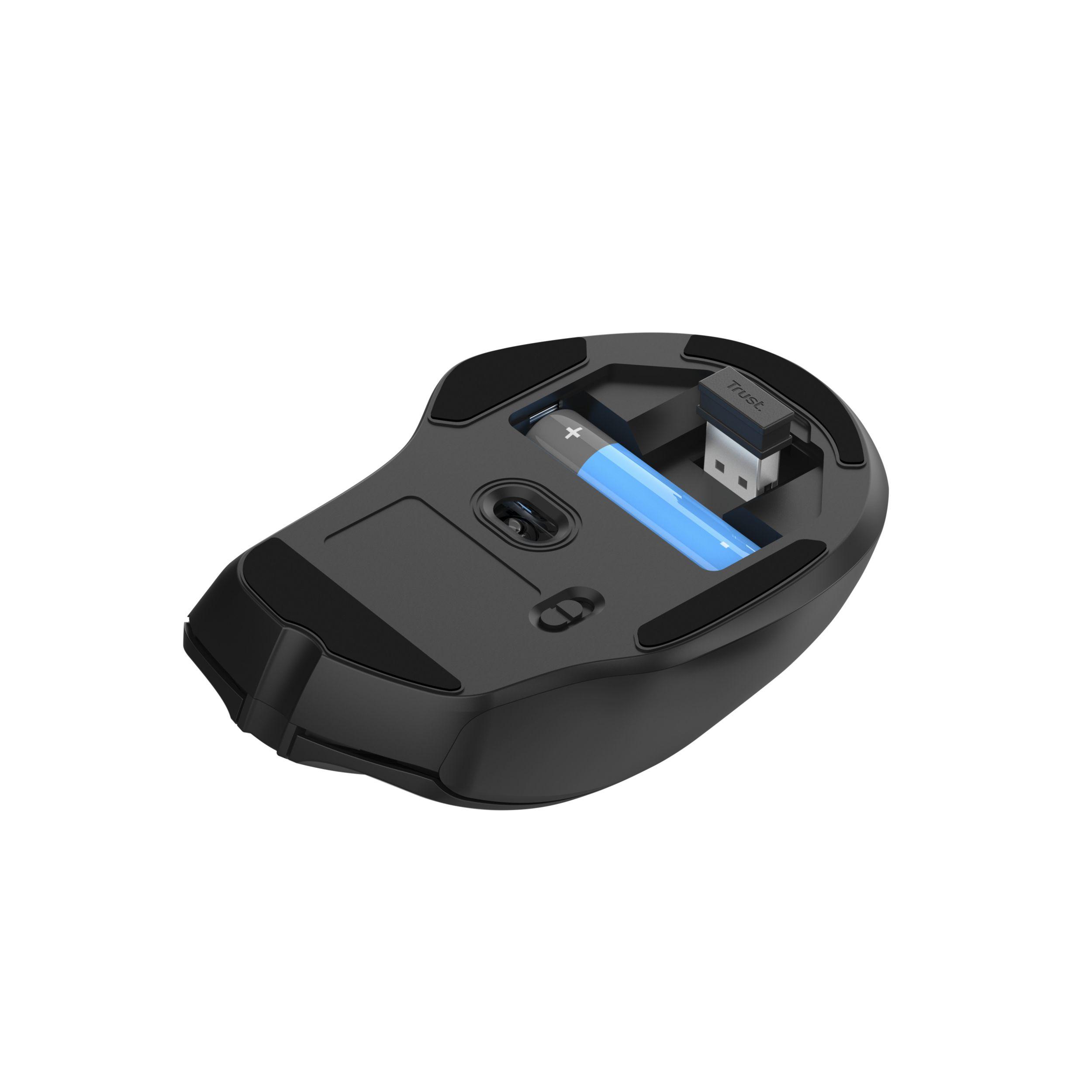 Rato TRUST Nito Silent (Mão direita - 2200 DPI - Ótico - Preto), miniatura 6