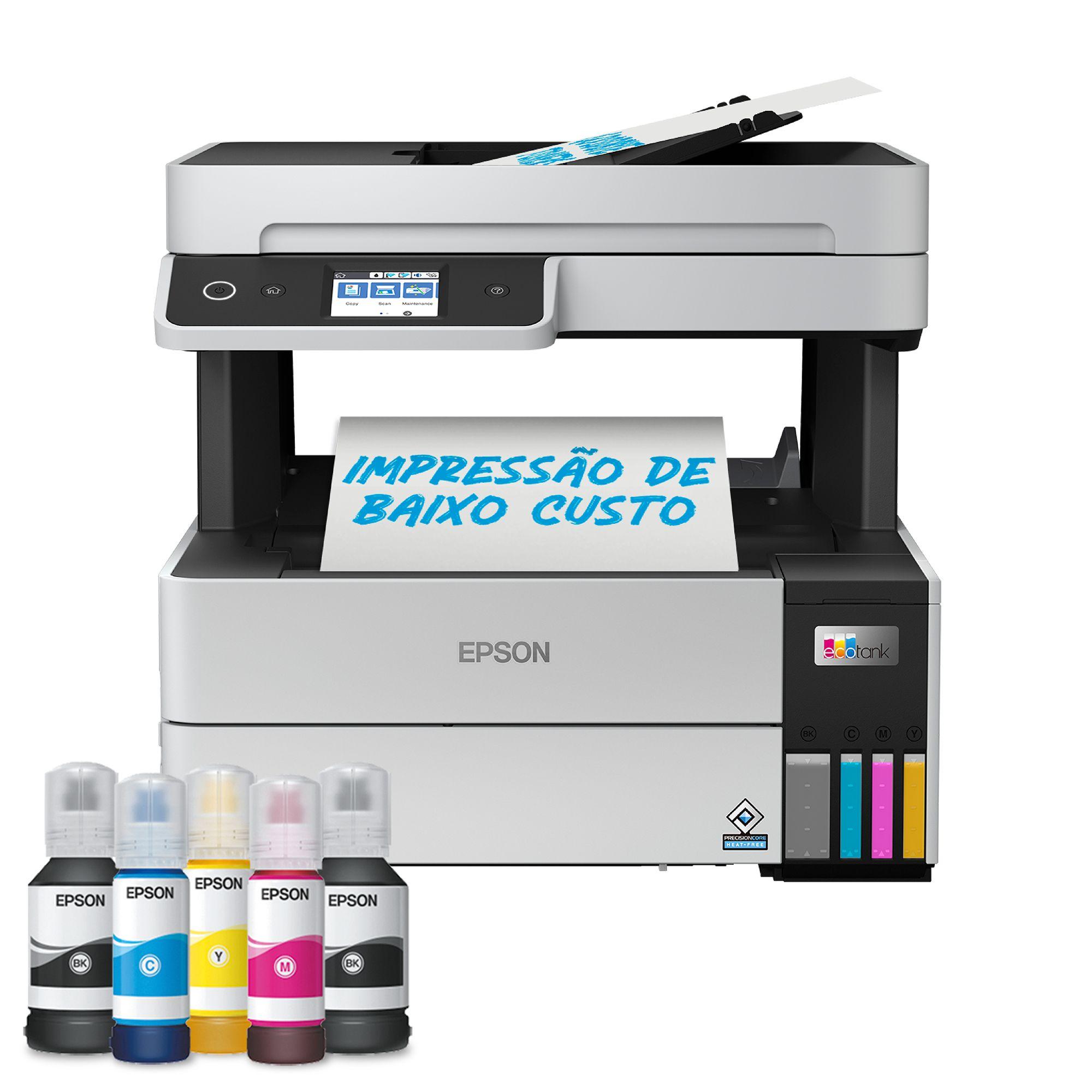 Impressora Multifunções EPSON EcoTank ET-5150 (A4 - Impressão a cores - 250 folhas - Preto e Branco) — miniatura 2