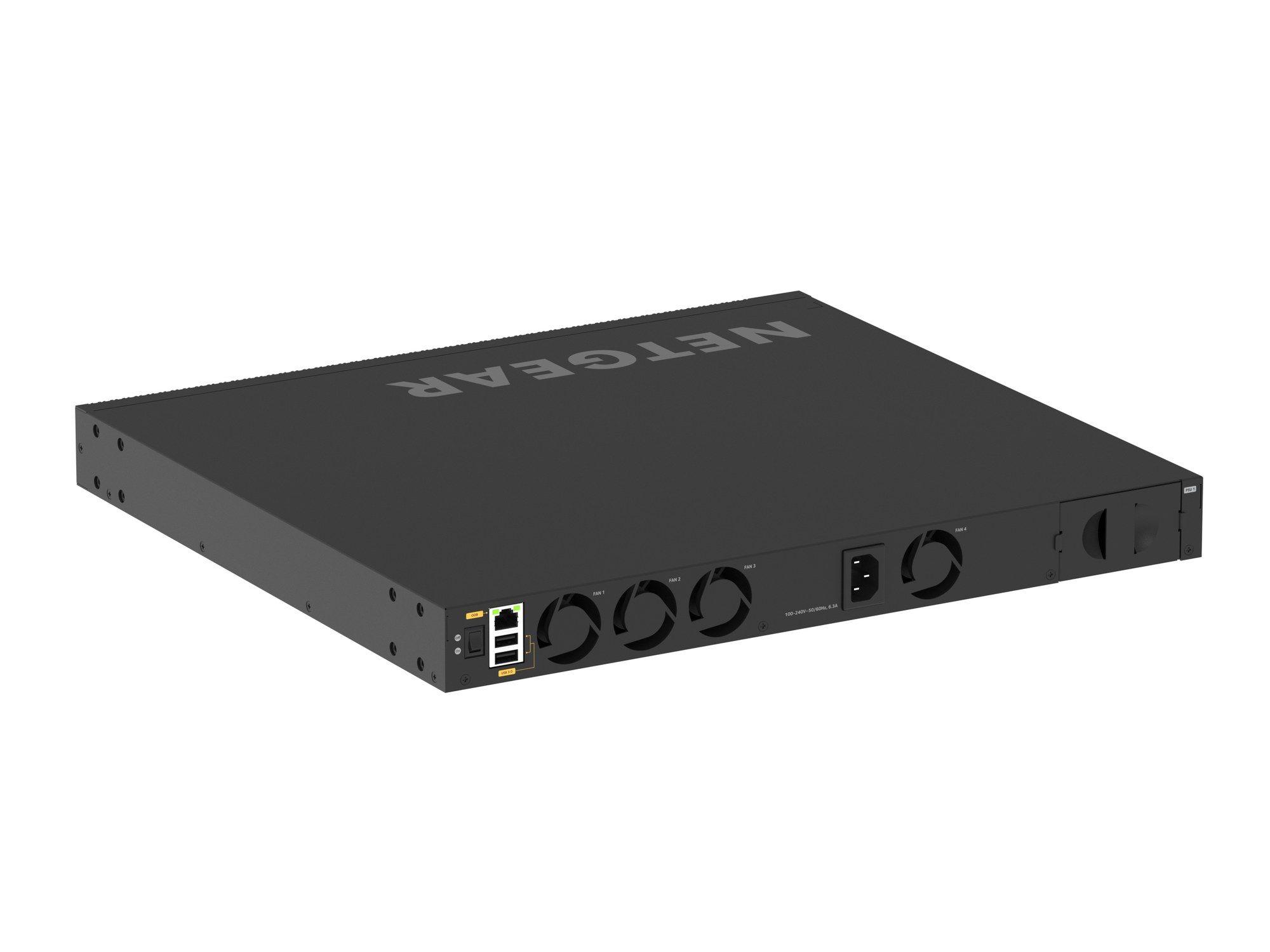 Switch Gerido NETGEAR XSM4328FV-100NES (32 MB - 680 Gbit/s - L3 - Preto) — miniatura 2