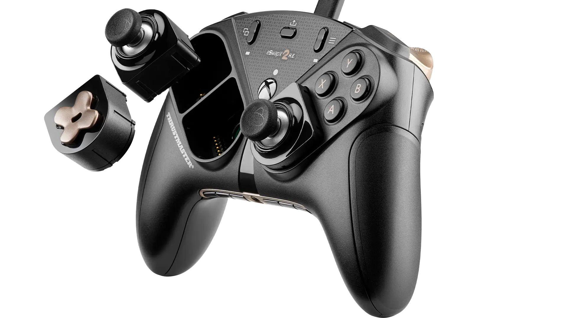 Comando THRUSTMASTER ESWAP X2 H.E. (USB Type-A para USB Type-C - Com fios - Preto) — miniatura 2
