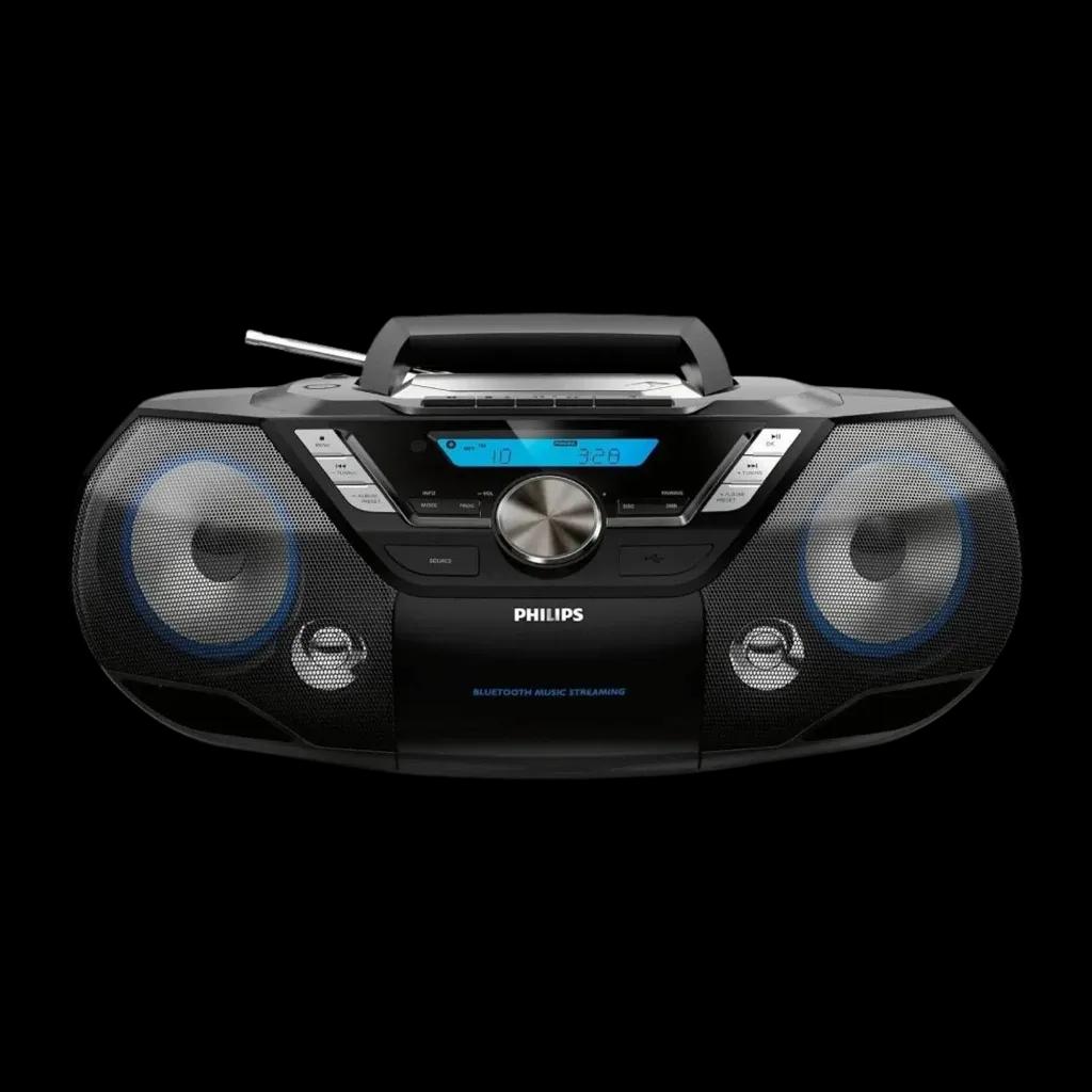 Rádio CD Portátil PHILIPS AZB798T/12 (12 W - AC - Preto) — miniatura 3