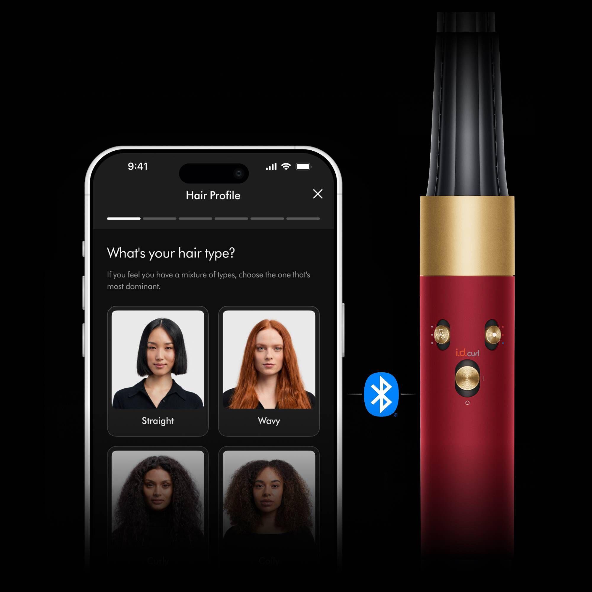 Modelador e Secador de Cabelo DYSON Airwrap i.d. Straight+Wavy HS08 (Vermelho Aveludado/Dourado) — miniatura 4