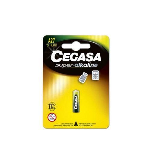 Pilha Alcalina CEGASA A27 (12 V - Pack de 1)