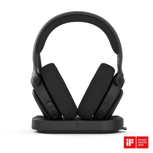 Headset Gaming FRACTAL DESIGN Scape Dark (Monofónico - Com fios e sem fios - Supra-aural - Preto)