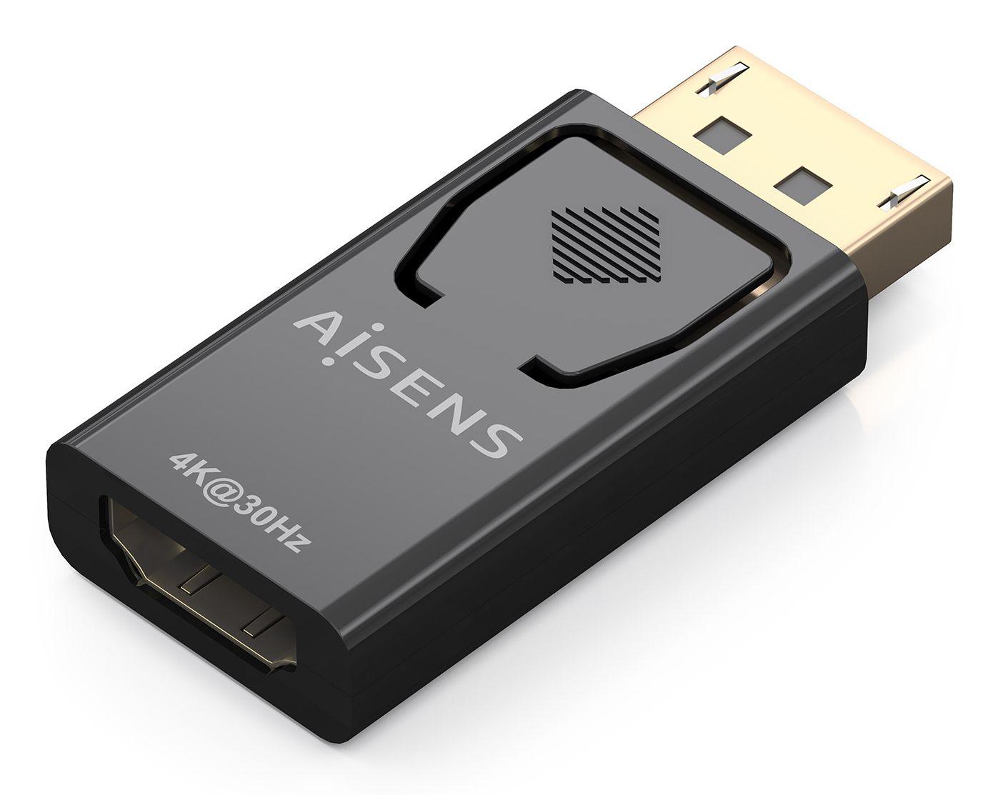 Conversor DisplayPort para HDMI AISENS A125-0949 (HDMI Type A - Preto) — miniatura 2