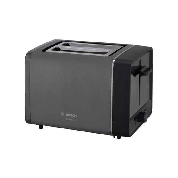 Torradeira BOSCH TAT5P425DE (970 W - 2 fatias - Altura 19,5 cm - Preto), miniatura 2