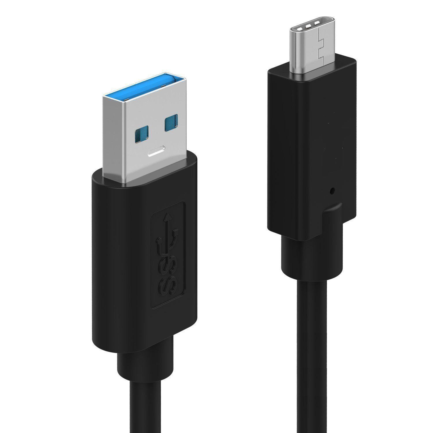 Cabo USB EWENT EC1042 (1 m - USB-B macho - USB-C macho - Preto) — miniatura 2