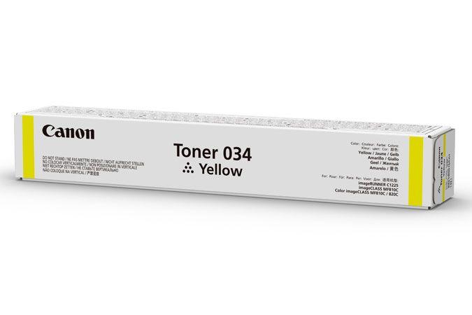 Toner CANON 034 9451B001 (7300 páginas - Amarelo)
