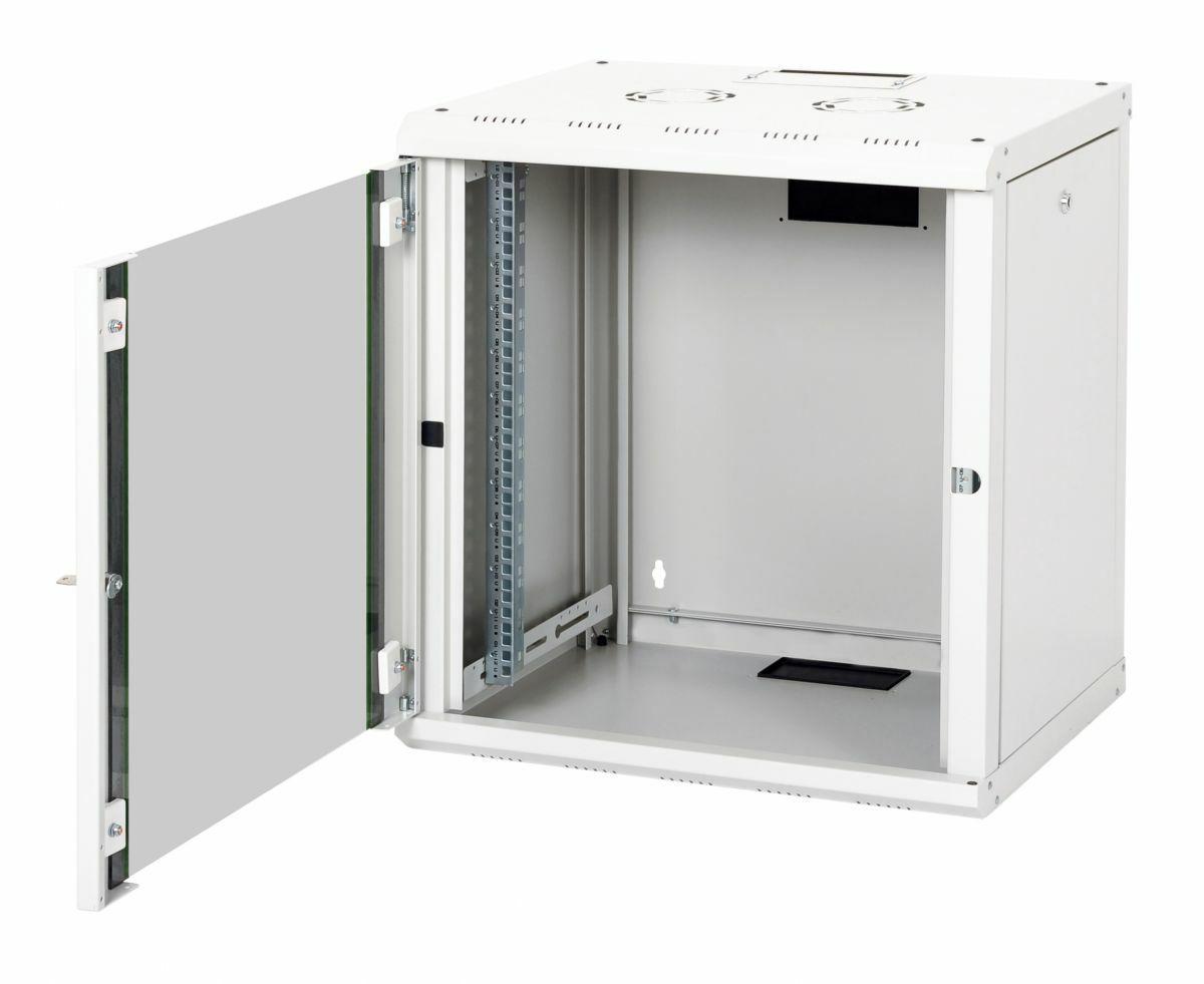 Bastidor de Rede de Parede EQUIP Pro Mount EPM-12-6045-G-CBAA (19" - 12U - 600 x 450 mm - Cinzento Claro) — miniatura 3