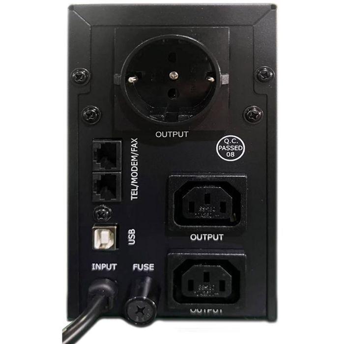 UPS Line-Interactive GEMBIRD EG-UPS-032 (USB - Preto), miniatura 5