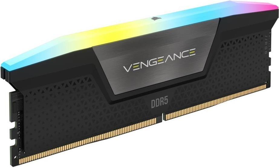 Memória RAM CORSAIR Vengeance RGB CMH16GX5M1E6000Z36 (6000 MHz - 16 GB - DIMM)