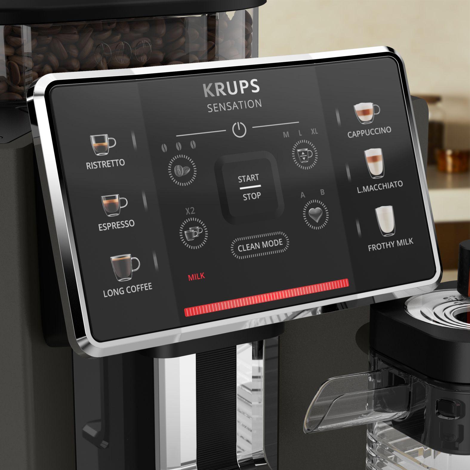 Máquina de Café Expresso Automática KRUPS EA912910 (Grãos de café - 1450 W - 1,7 l - Preto) — miniatura 6