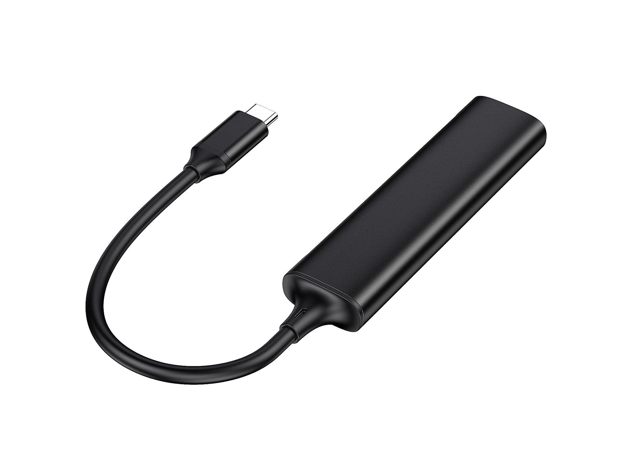 Hub USB-C CONCEPTRONIC HUBBIES12B (0,15 m - Preto) — miniatura 2