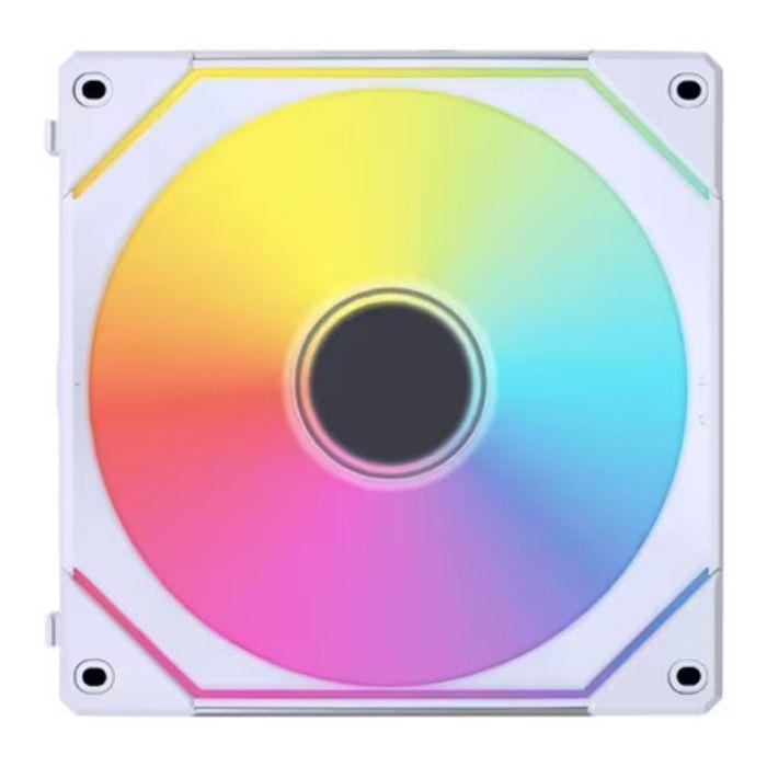 Ventoinha LIAN LI UNI FAN SL-INF 120 ARGB Reverse Blade PWM (ARGB multicolor - 5,16 W - Branco)