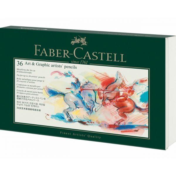 Estojo Metálico FABER-CASTELL 180011 (Branco) — miniatura 2