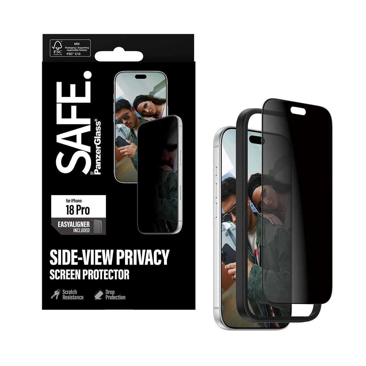 Protetor de Ecrã de Privacidade PANZERGLASS SAFE. para iPhone 18 Pro (Apple iPhone 18 Pro - Transparente), miniatura 6