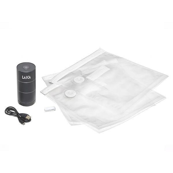 Bomba de Vácuo Portátil LAICA VT3402 (Altura 11 cm - Preto), miniatura 3