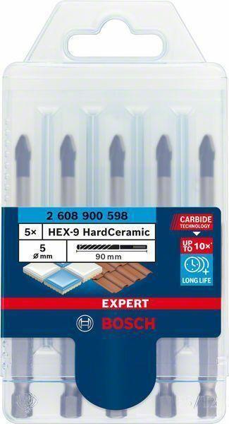Brocas para Cerâmica e Telha BOSCH EXPERT HEX-9 HardCeramic (Cerâmica e telhas)